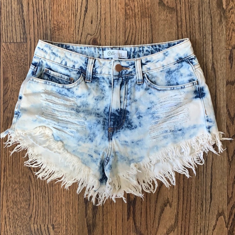 High waist shorts